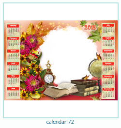 calendar photo frame 72