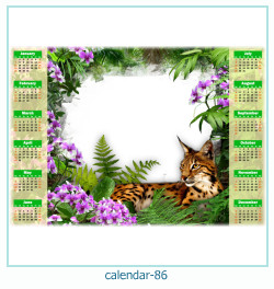 calendar photo frame 86