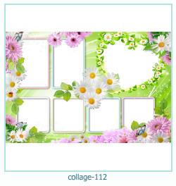 Collage picture frame 112