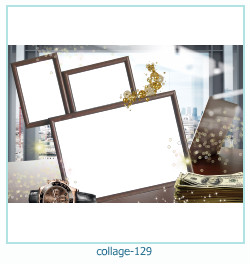 Collage picture frame 129