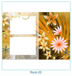 Marcos de Collages Florales 20