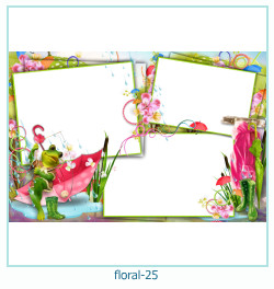 Marcos de Collages Florales 25