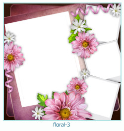 Marcos de Collages Florales 3