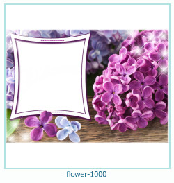 marco de fotos de flores 1000