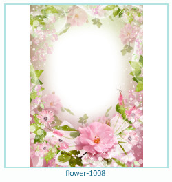 marco de fotos de flores 1008