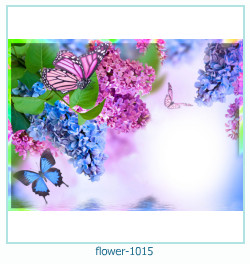 marco de fotos de flores 1015