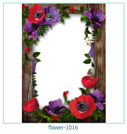 marco de fotos de flores 1016