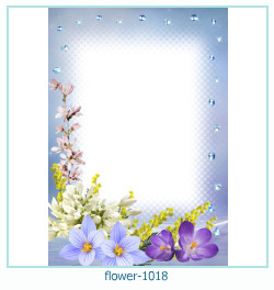 marco de fotos de flores 1018