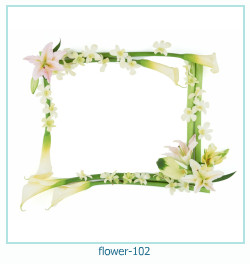 marco de fotos de flores 102