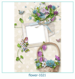 marco de fotos de flores 1021