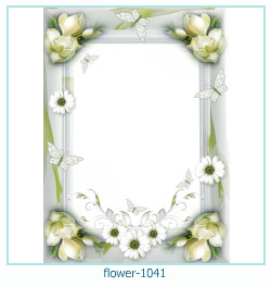 marco de fotos de flores 1041