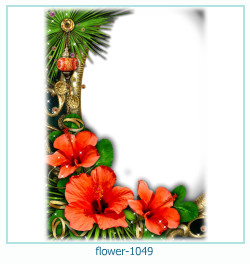 marco de fotos de flores 1049