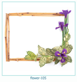 marco de fotos de flores 105