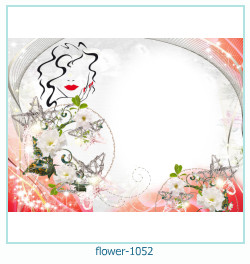 marco de fotos de flores 1052