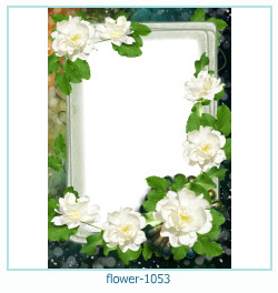 marco de fotos de flores 1053