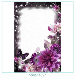 marco de fotos de flores 1057