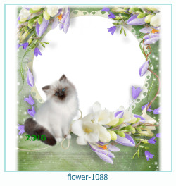 marco de fotos de flores 1088