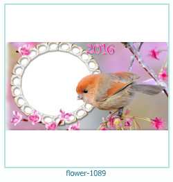 marco de fotos de flores 1089