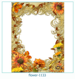 marco de fotos de flores 1133