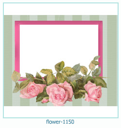 marco de fotos de flores 1150