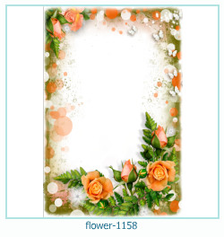 marco de fotos de flores 1158