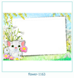 marco de fotos de flores 1163