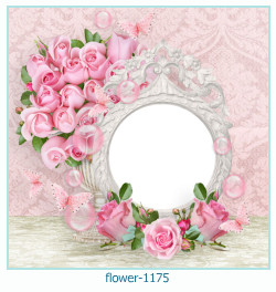 marco de fotos de flores 1175