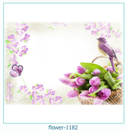 marco de fotos de flores 1182