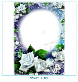 marco de fotos de flores 1184