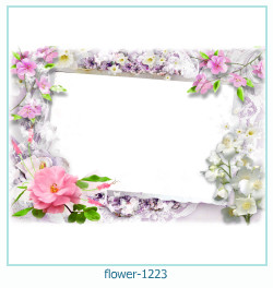 marco de fotos de flores 1223