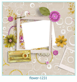 marco de fotos de flores 1231