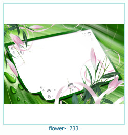 marco de fotos de flores 1233