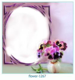 marco de fotos de flores 1267
