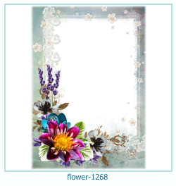 marco de fotos de flores 1268