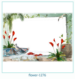 marco de fotos de flores 1276