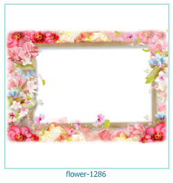 marco de fotos de flores 1286