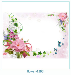 marco de fotos de flores 1293