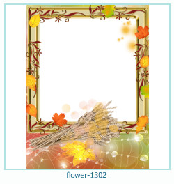 marco de fotos de flores 1302