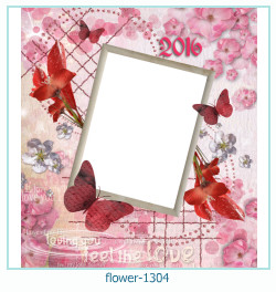 marco de fotos de flores 1304