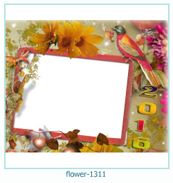 marco de fotos de flores 1311