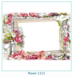 marco de fotos de flores 1313
