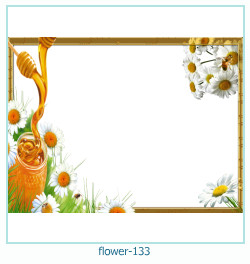 marco de fotos de flores 133