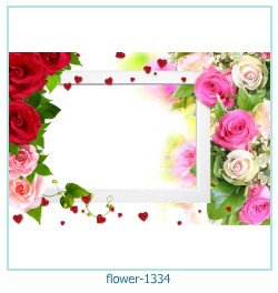 marco de fotos de flores 1334