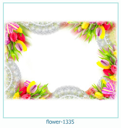 marco de fotos de flores 1335