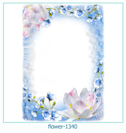 marco de fotos de flores 1340