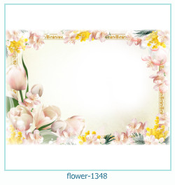 marco de fotos de flores 1348