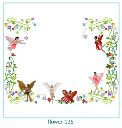 marco de fotos de flores 136