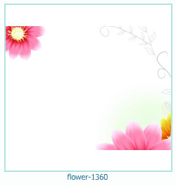 marco de fotos de flores 1360
