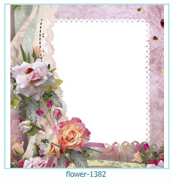 marco de fotos de flores 1382