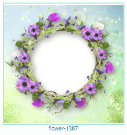 marco de fotos de flores 1387